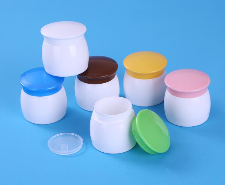 Mushroom Shape 15ml 20ml 30ml Colorful Kids Baby Skin Care Face Cream Jar With Lid Seal Wide Mouth Cosmetic Sample Jars Bottles