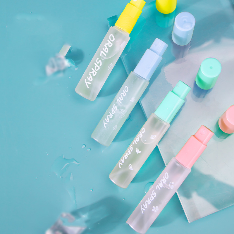 Customize Luxury wholesale Round 5ml 10ml 15ml Mini Clear Spray Bottle Plastic Perfume Sample Atomizer tester Oil Packaging