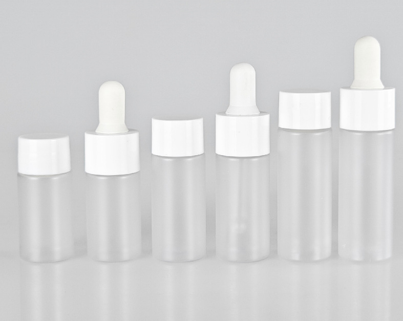 10ml 15ml 20ml Custom Essential Oil Frosted Bottle  Dropper Bottle For Serum Aroma Perfume Oil