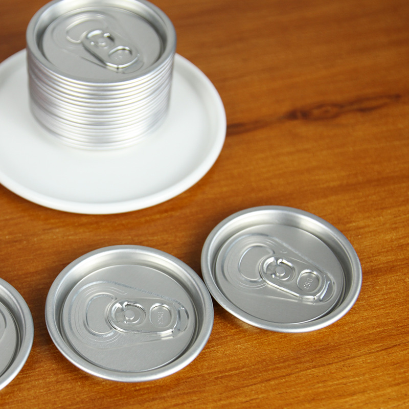 600ml Square Plastic Coffee Pop Can Cup for Iced Cold Drinks Beverage Packaging Empty Bottle with Easy Open Aluminum Soda Tops