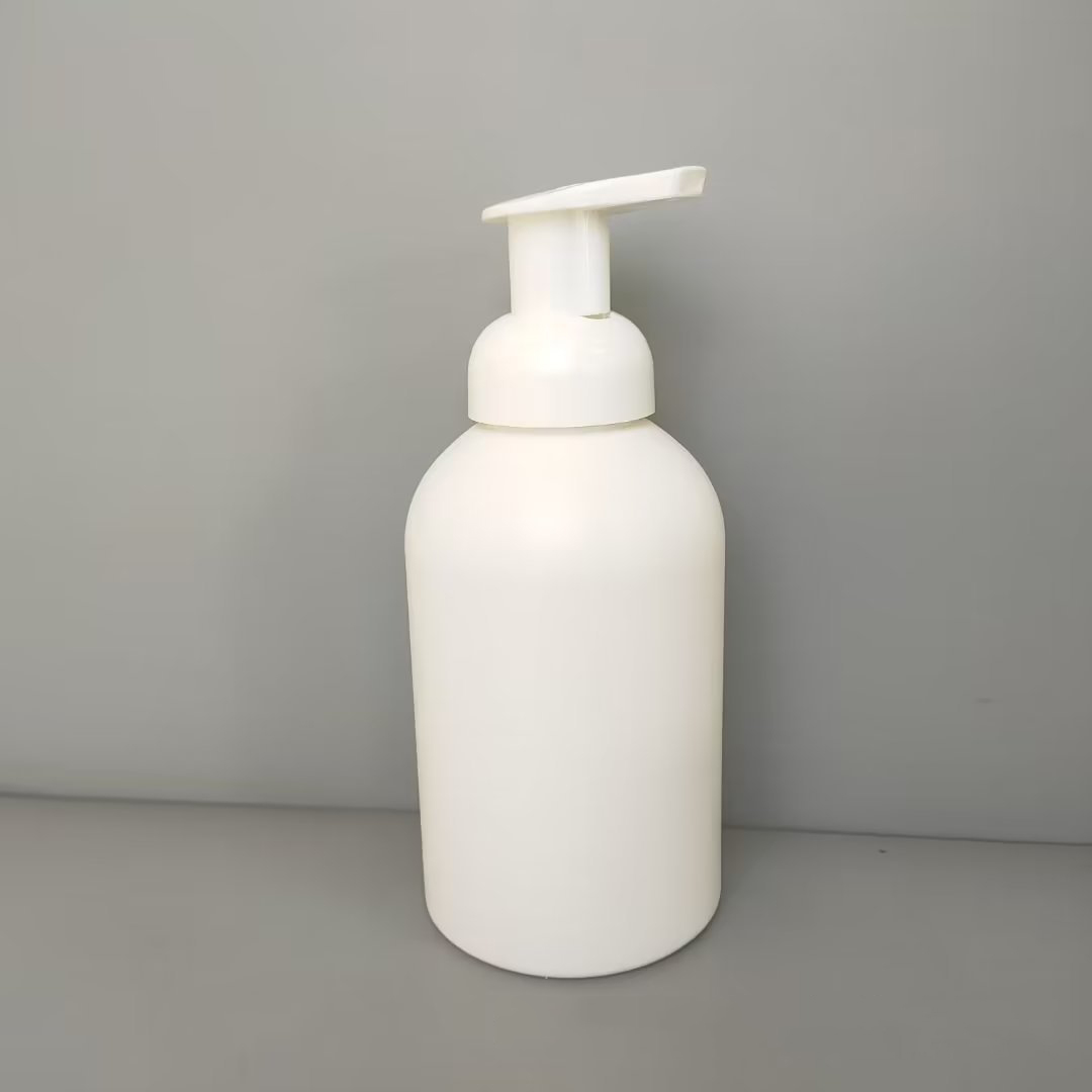 250ml 300ml 400ml 500ml Shower Foam Pump Bottle Customized Cosmetic Container Baby Shampoo Matte Bottle for Skin Care Packaging