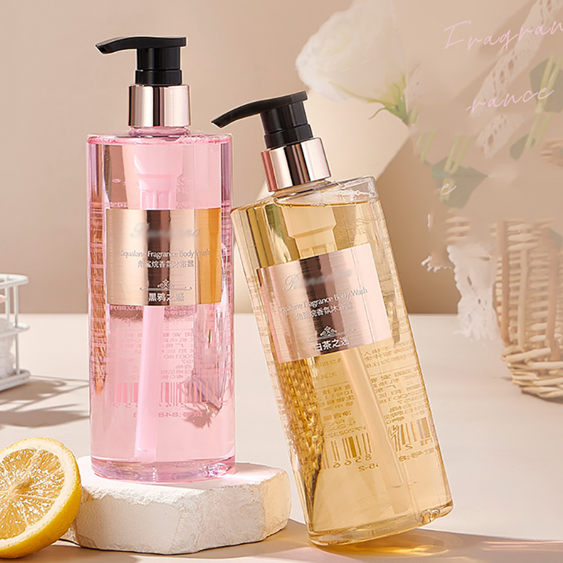 250ml 300ml 500ml Boston Round Hand Shampoo Bath Lotion Bottles Set Plastic Pump Bottle Customize Cosmetic Hotel Packaging