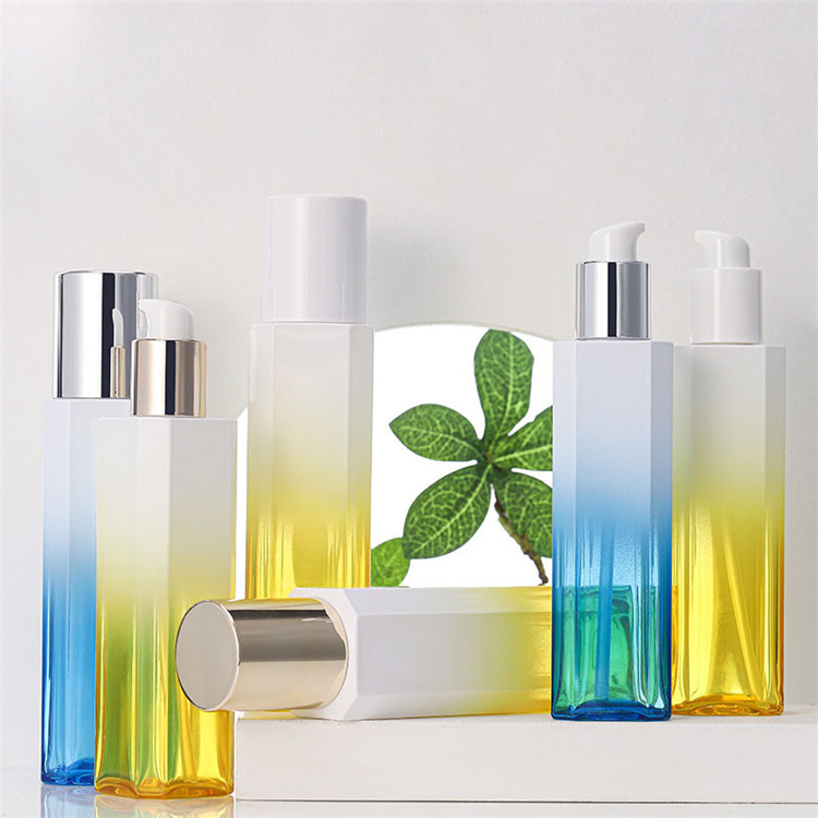 Wholesale Customized Plastic Empty Clear 30ml 50ml 80ml 100ml 120ml Airless Bottle With Pump For Lotion Cosmetics Packaging