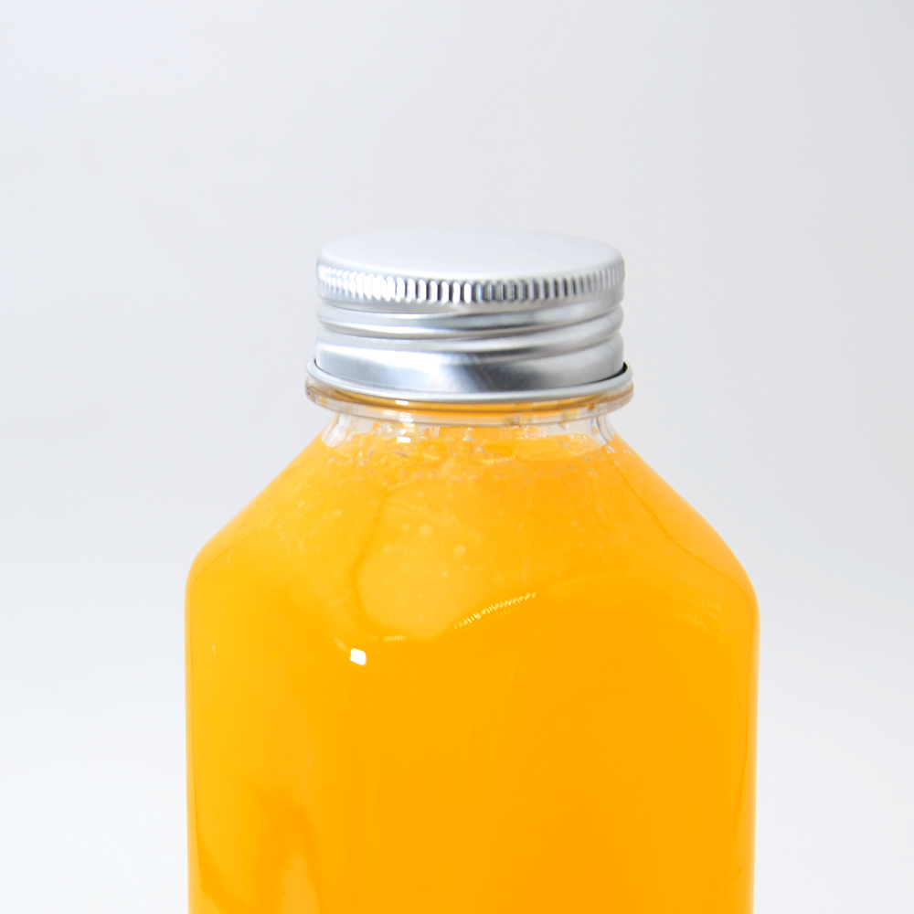 8 oz 12 oz 16 oz 32 oz Square Juicer Bottle Cold Drink Custom Plastic Water Bottle PET Plastic Smoothie Fresh Juice Bottle