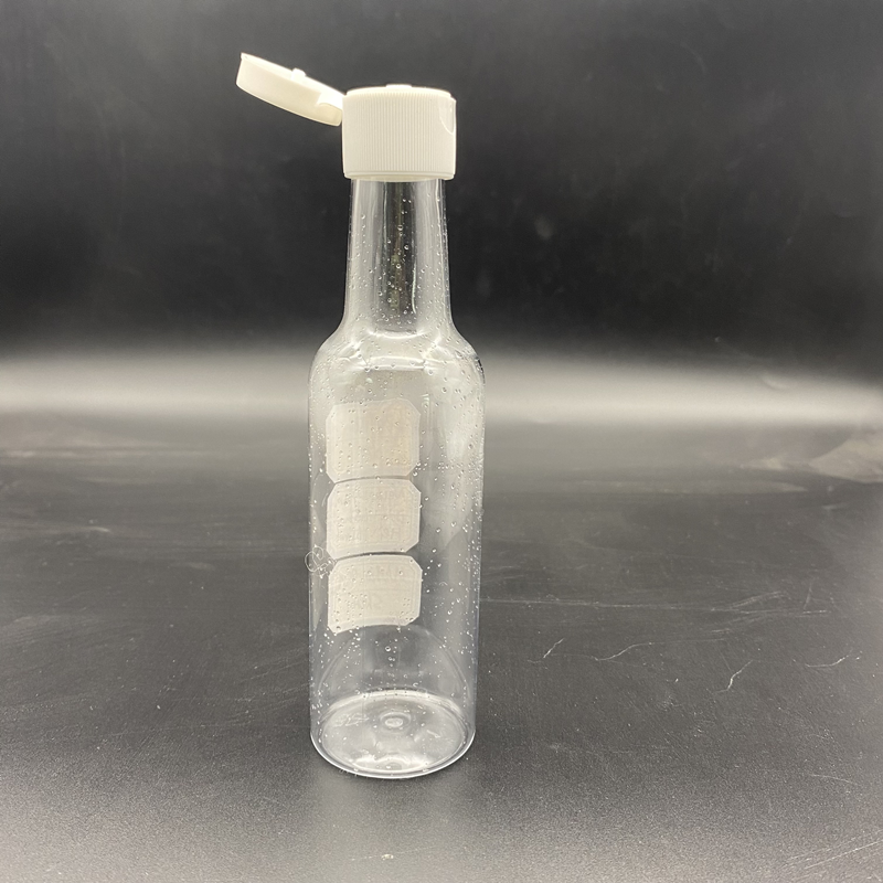 Chilli Hot Pepper Sauce Bottle Squeeze 50ml 60ml 100ml 150ml 250ml 750ml 2oz 5oz 8oz Mini Hot Sauce Bottle with Flip Top Caps