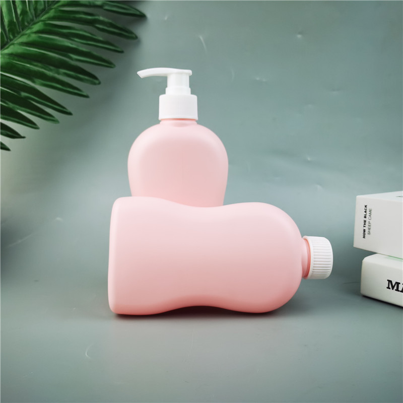16oz 500ml PE PET Plastic Shampoo Shower Gel Lotion Pump Bottles Shampoo Conditioner Hair Customize Cleaning Packaging Bottles