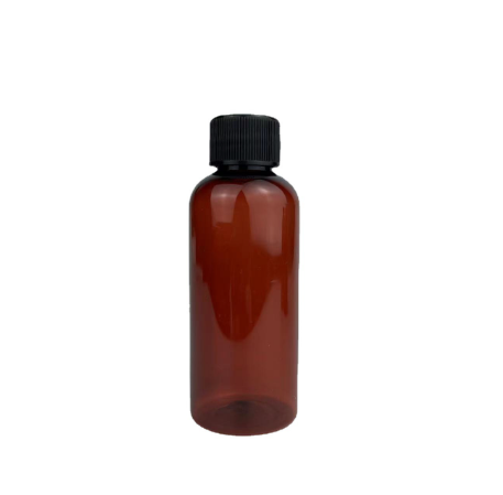 Cosmetic Packaging Empty Plastic Food Grade Syrup Bottles For Liquid with Screw Lids