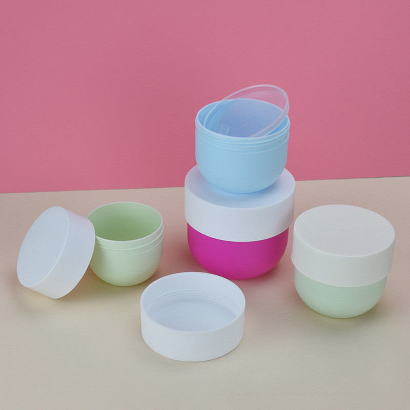Luxury Empty Hair Mask Bottles 100ml 150ml 200ml 250ml 300ml 500ml 8oz 16oz Hair Cream Conditioner Wax Packaging Jars with Lids