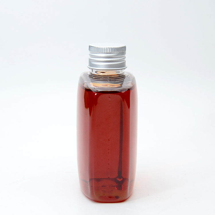 100ml 200ml 250ml 350ml 500ml Clear Flask Flat Square Wine bottles for Juice Beverage Alcohol beer liquor wine drinks