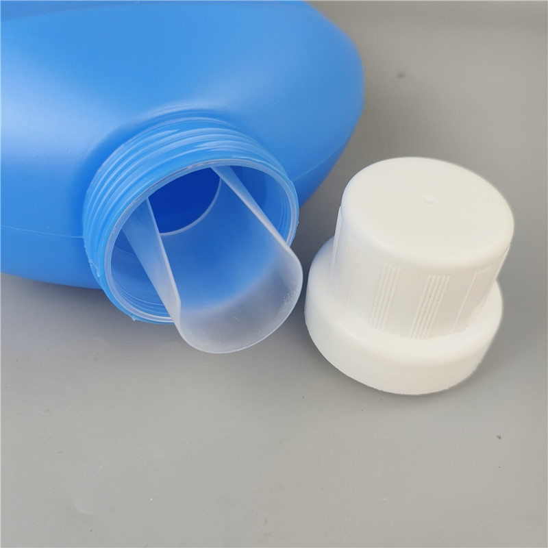 Custom High quality 1L 2L 3L  Empty HDPE plastic laundry detergent bottle