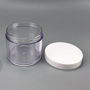 6oz Empty Slime Containers with Water-Tight Lids Plastic Slime Jars with Stickers for Slime Making Food Beauty Products
