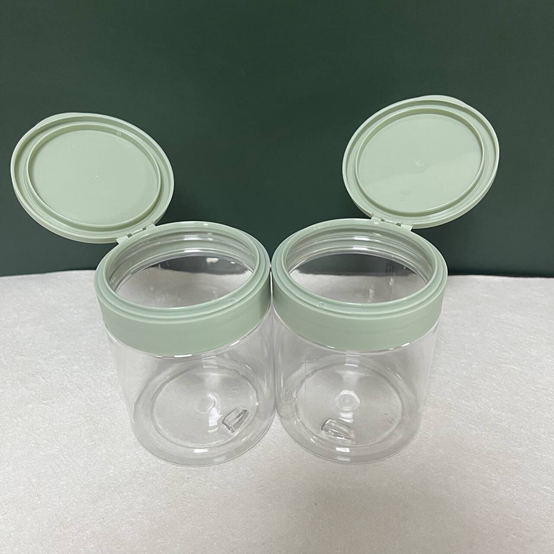Matte Frosted Plastic Cream Jar 100ml 120ml 150ml 200ml Customized Wide Mouth Lotion Jar Men's Pomade Packaging with Metal lid