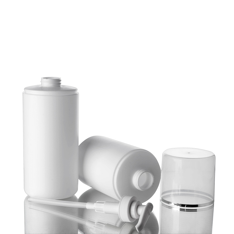 Beauty Salon Cosmetics Plastic HDPE Lotion Bottle 250ml 300ml 400ml 500ml body wash shampoo shower gel bottle Pump Dispenser