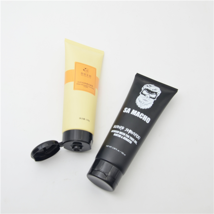Manufacturer Customized Cheap Plastic Soft Lotion Squeeze Tube Cosmetic Packaging Cream Tubes With Flip Top