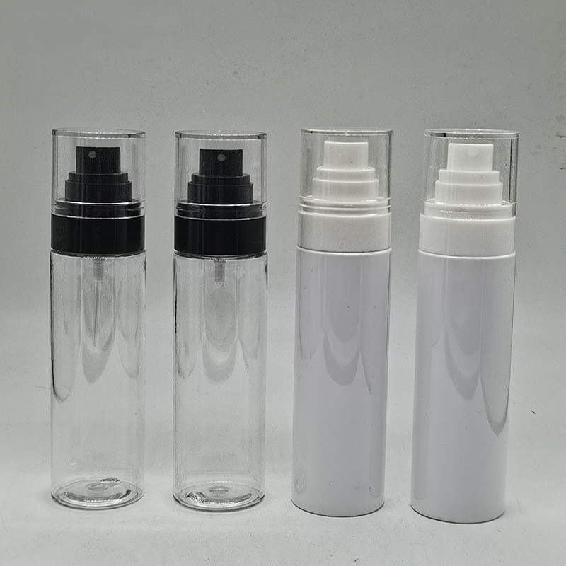 SkinCare Cosmetic Setting Spray Make-Up Fixer Spray Bottle Set 100ml Perfume Empty Makeup Setting Plastic Fine Mist Spray Bottle