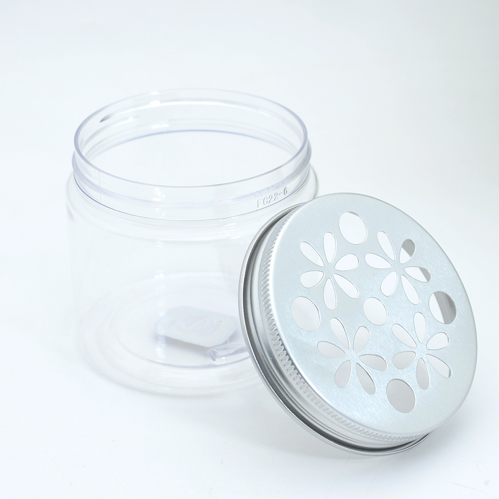 OEM Customized 50-300ml hot sale high quality special aromatherapy aluminum jar with window lid manufacturer/wholesale