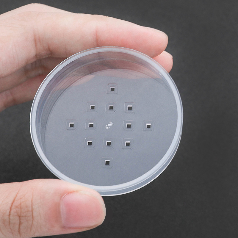 5g 10g 20g 30g 50g Makeup Plastic Matte Jar Loose Powder Jar with Sifter Mineral and Mirror Face Loose Powder Can Cosmetic Pot