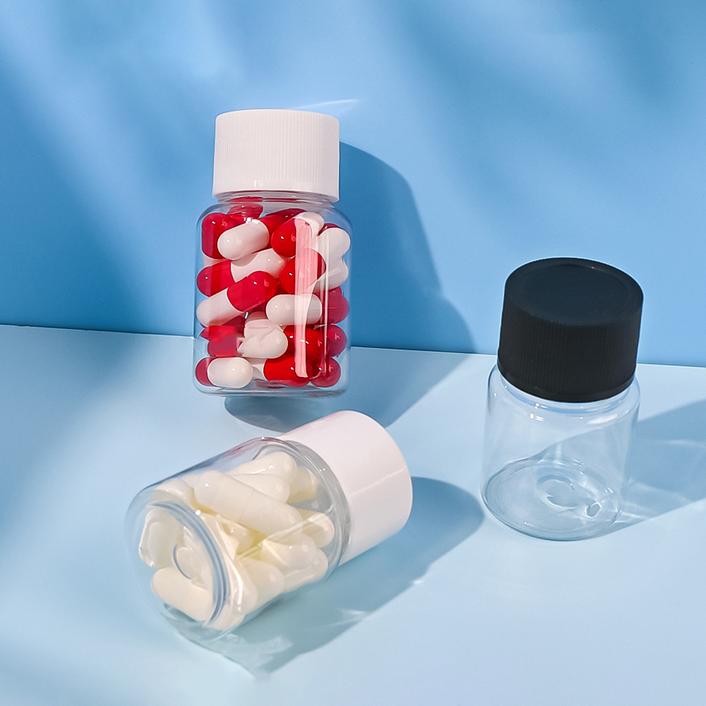 150ml pharma pill bottle 30ml 50ml capsule juice tablets medicine 100ml private label pill bottle amber plastic pill bottle