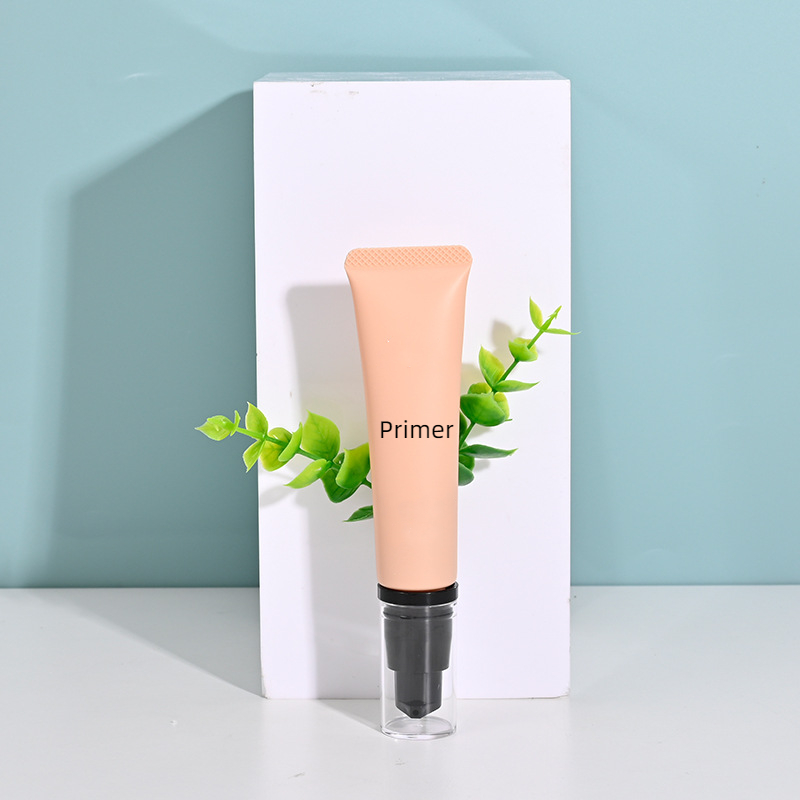 Orange Color 10g 15g 100ml 120ml 150ml soft squeeze tube packaging bottle Airless Eye Cream Serum Tube face wash cleanser tube