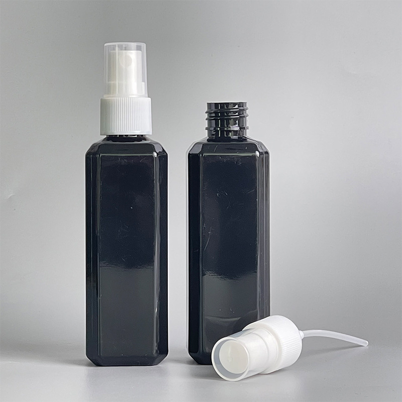 Luxury Amber Dark Blue Fine Mist Beauty Salon Hair Setting Spray Bottle Plastic 100ml 120ml 150ml 250ml Alcohol Perfume Spray