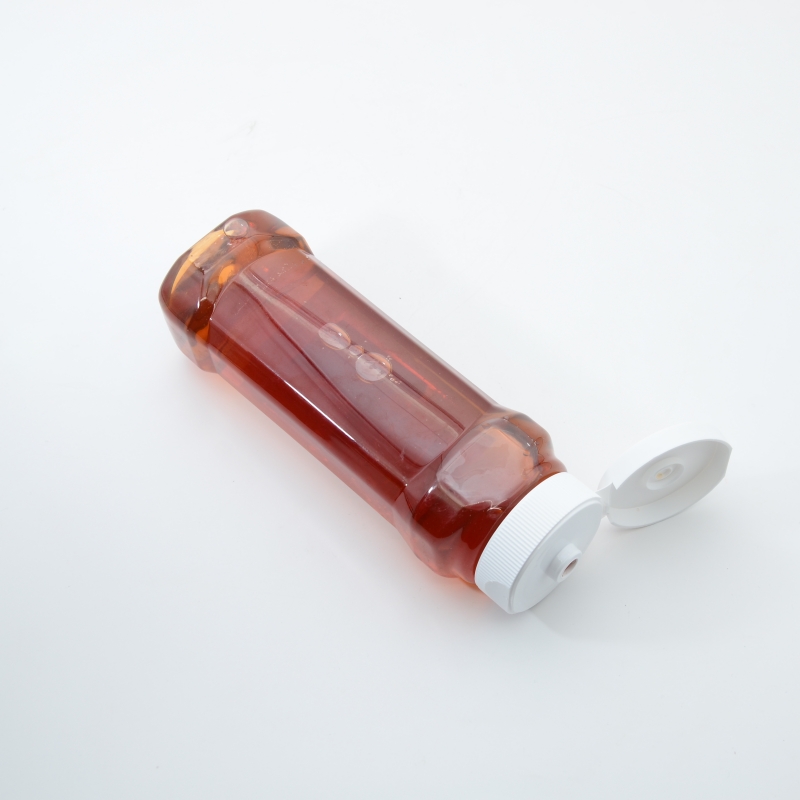 Food-grade Customize Honey Spice Powder Jar 100ml 120ml 150ml Plastic Squeeze Bottle Dropper Sauce Bottles Twist Top Lid