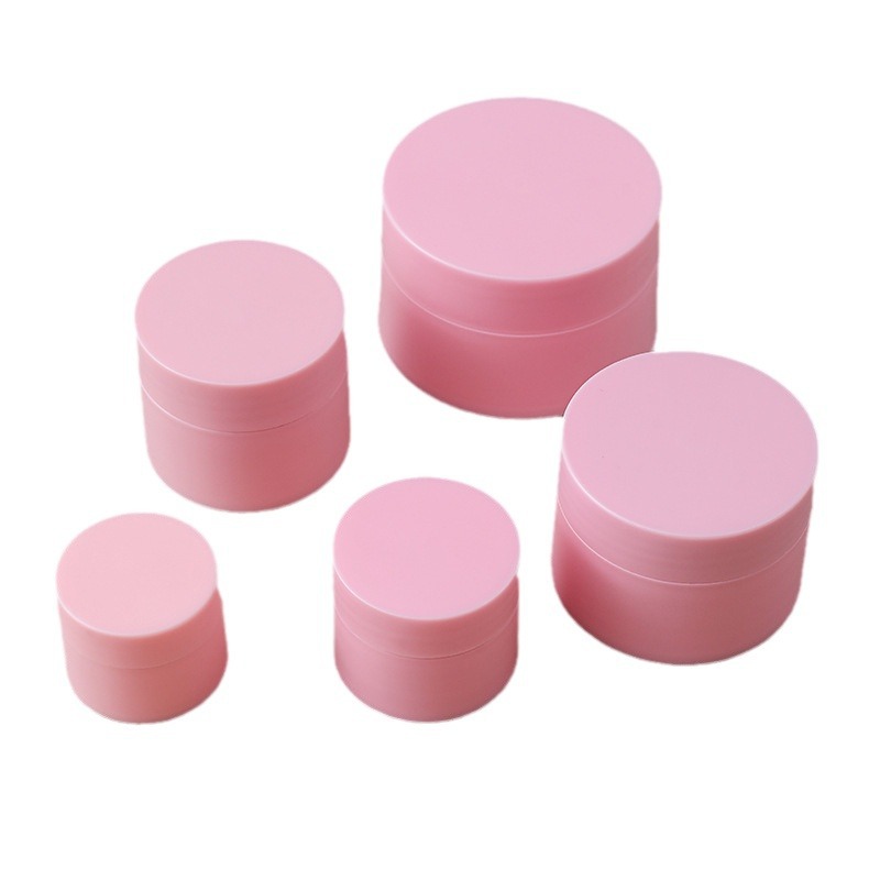 30g Pink/Silver/Gold/rose Golden Body Butter Cosmetic Container Double Wall Plastic Cream Jar With Lids