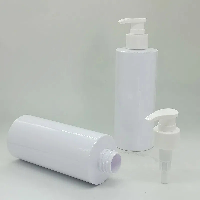 Wholesale Empty Bottles 150ml 200ml 250ml 300ml 350ml 500ml Round Cylinder Shampoo Lotions Shower Gel Body Wash Cleanser Bottle