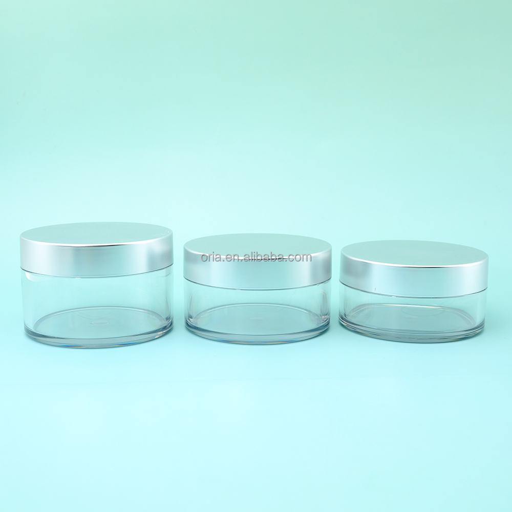 3ML 5ML 10ML 15ML 20ML Empty Sample Plastic Small Pot Jars with Lids Makeup Cosmetic Containers for Creams