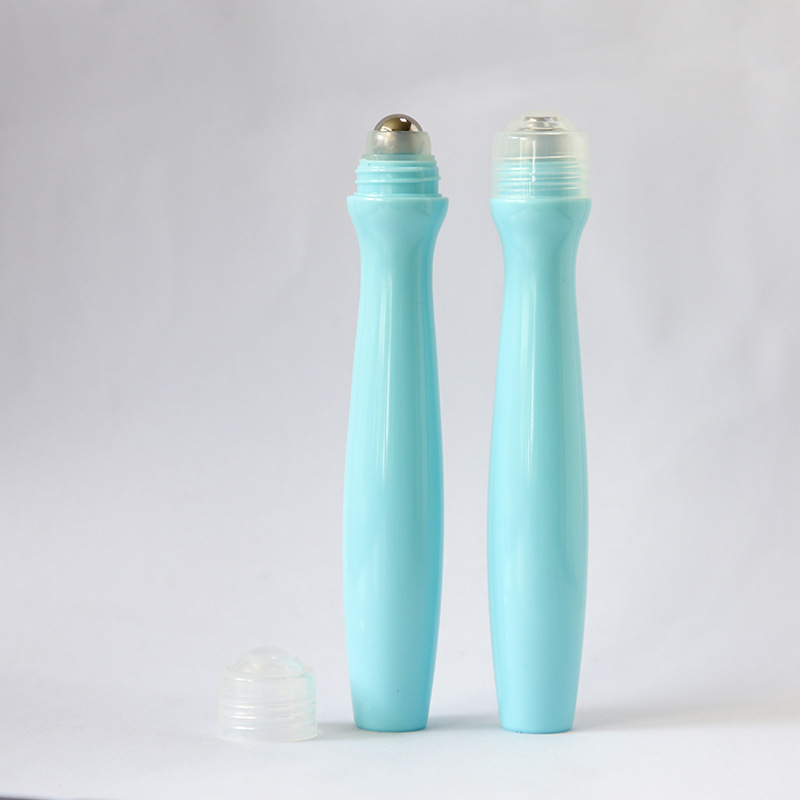 15ml Facial Serum Essential Oil Massage Roll On Rolling Bead Bottle Handheld Ball Massage Roller Stick for Body Face Neck Skin