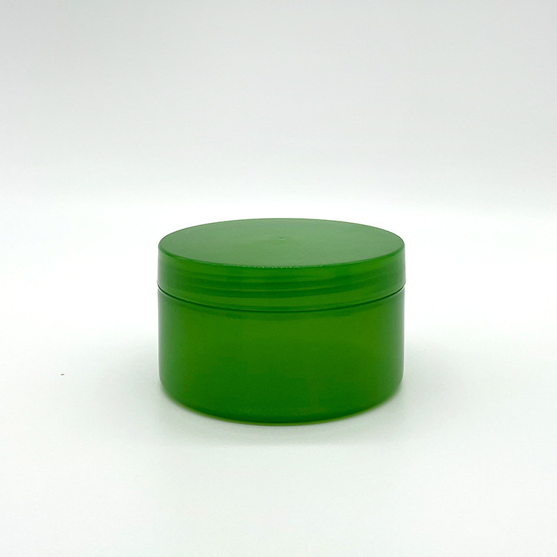 Green PP Jar Aloe Vera Gel Bottle Plastic Cosmetic jar Wide Mouth 250g/8oz 300g/10oz Sleep Mask Packaging aloe-vera-gel-bottle