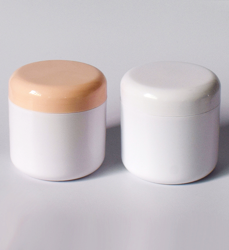 Custom Color White 15g 100g 300g 500g plastic bottle skin care Body Butter facial Cleanser masque Jar PP cream jar