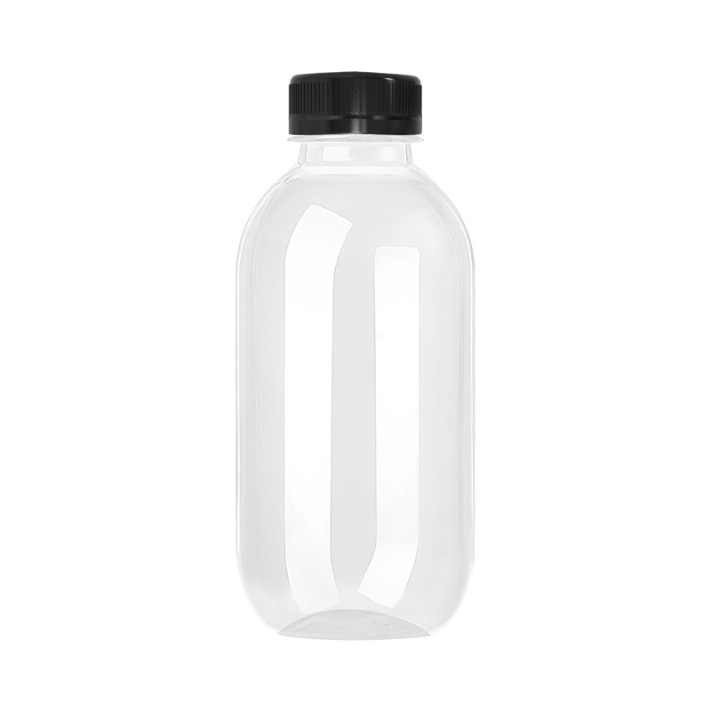 200 300 500 ml pp high temperature resistant plastic bottle Food grade juice milk tea bottle hot fill drink sauce plastic bottle