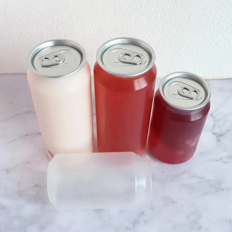 Wholesale 250ml 330ml 500ml PP Plastic PET Empty Round Bubble Boba Milk Tea Juice Coffee Beverage Bottles Cups Hot Fill Pop Cans