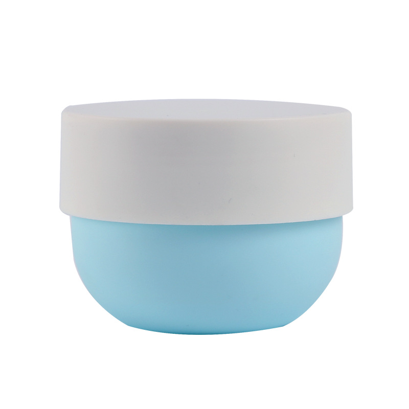 White 150g 200g 300g Cosmetics Cream Salt Scrub Body Balm Round Jar Pink Color PP Jars With Lids Blue PurpleJar
