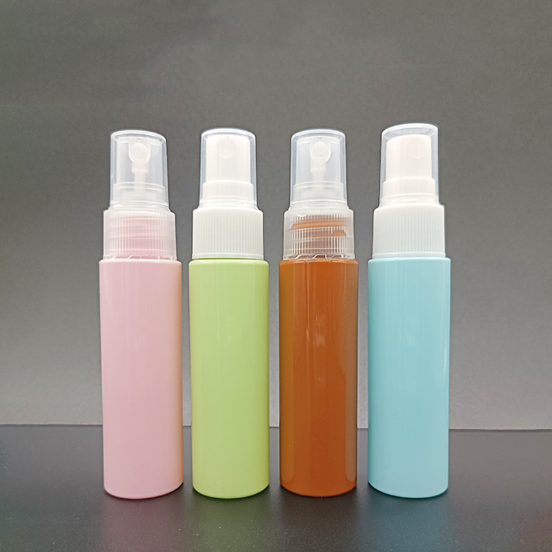 Plastic mist spray bottle 15ml 25ml 30ml 50ml 100ml 120ml 150ml PET Perfume Alcohol Hand Sanitizer Oral Mouth Nasal spray bottle