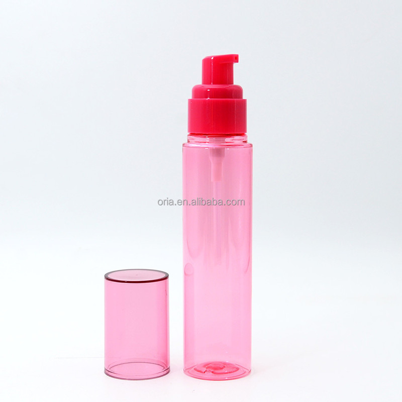 Free Sample Custom Color 100ML 3.33oz Perfume Decant Spray Bottle Portable Spray Bottle Transparent Small Volume Spray Bottle