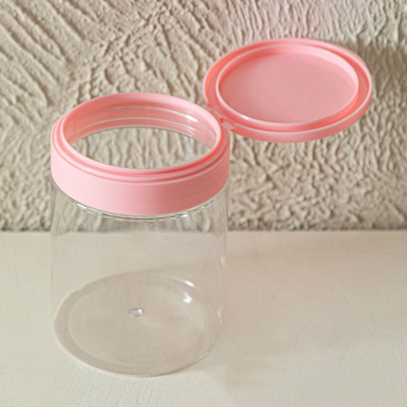 Matte Jar Single Wall 100ml 120ml 150ml Makeup Black Gold Printing Plastic Cream Jar Cosmetic Container Hair Pomade Package