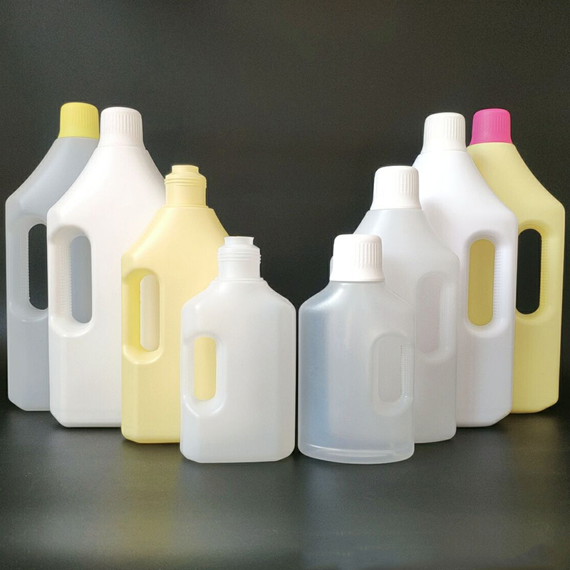 Laundry Washing Liquid Detergent Bottle 1L 2L 3L 5L Customized HDPE Liquid White Clear Packaging