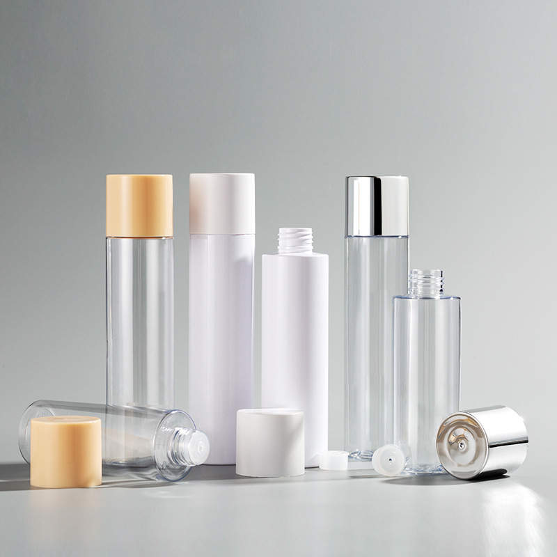 Travel Cosmetics Bottles Set 50ml 100ml 120ml 150ml 200ml Lotion Shampoo Foam Pump Bottle Toner Spray Cream Jar Dropper Bottle