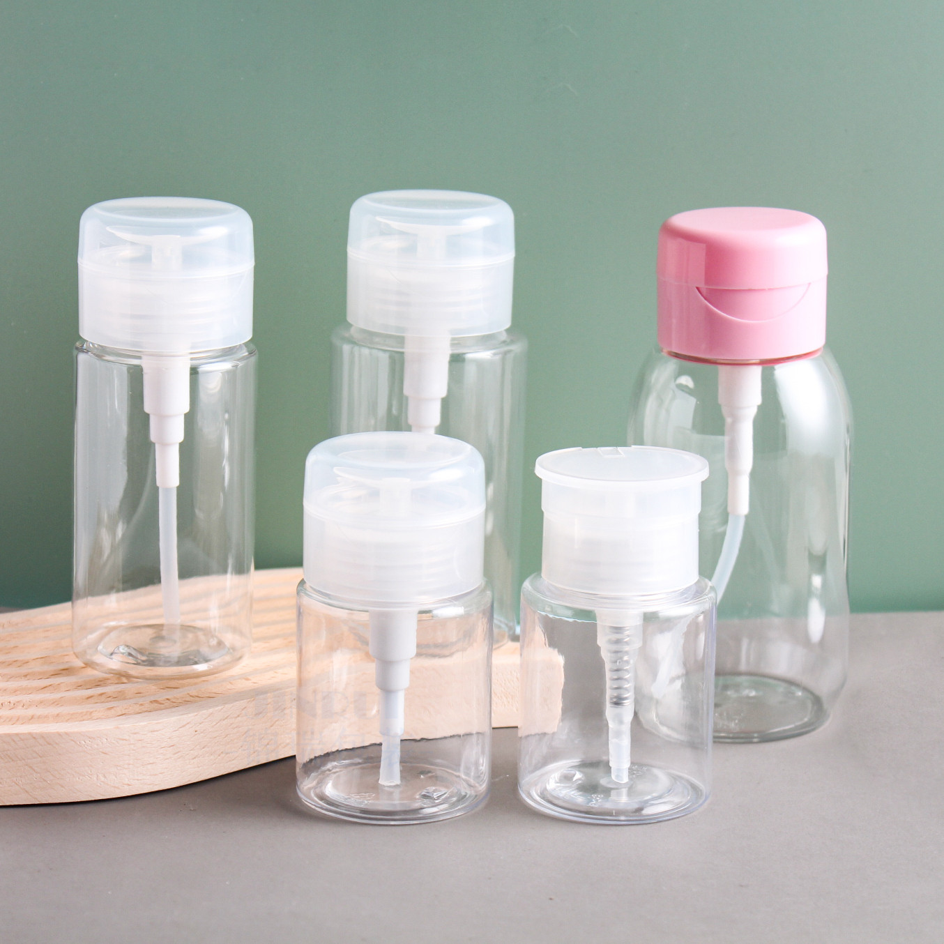 Makeup Remover Liquid Bottle Customize Package Press Pump Bottle 60ml 80ml 100ml 120ml 150ml 200ml 300ml Shampoo Foam Container
