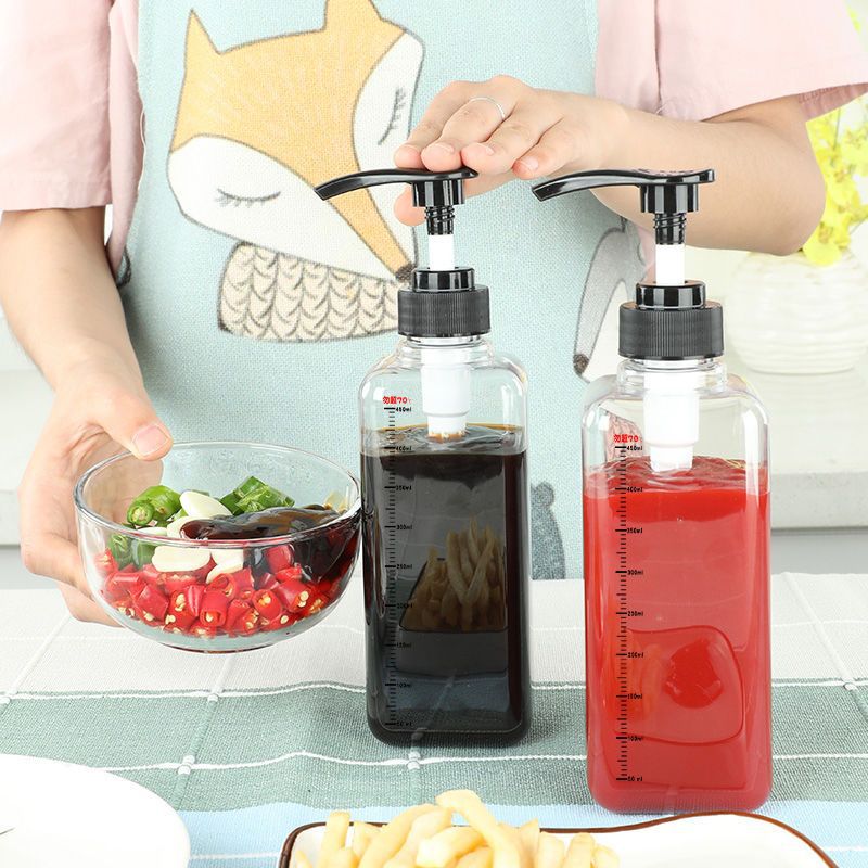 bbq sauce bottle pump dispenser take away sauce containers squeeze bottle for sauce salsa squeeze bottles cap