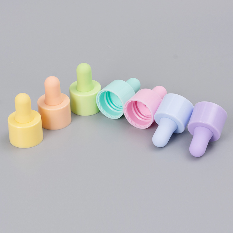 18mm 20mm 22mm 24mm Neck Plastic or Glass Graduation Pipette Droppers with Screw Cap for Cosmetic