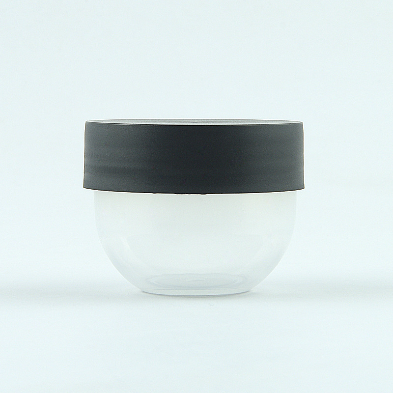 30g wide mouth pp Scrub jar Face Cream jar Makeup Remover Cream Lotion Bottle Facial Mask Round Bottom Hair Mask Cream jar