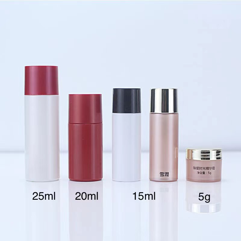 Frost Plastic Face toner Bottles with Screw Caps 50ml 60ml 100ml 120ml 150ml 200ml 250ml Cosmetic Packaging Container Dispenser