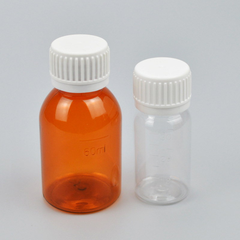 Medicine PET 25ml 30ml 50ml 100ml 120ml 150ml 180ml 200ml 500ml pharmaceutical cough syrup bottle oral liquid bottle honey