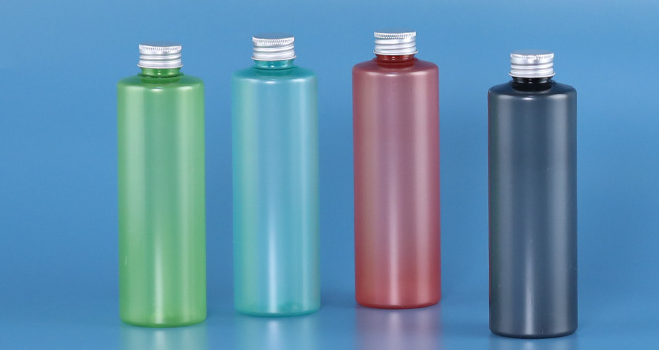 100ml 120ml 150ml Empty PET Plastic Toner Bottle with Screw Cap Flat Shoulder Cosmetic Liquid Package