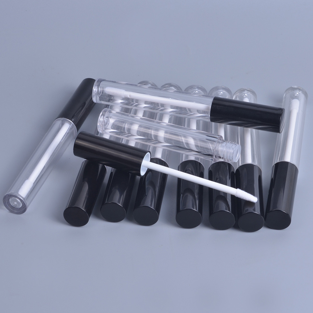 10ml plastic mascara cream bottle empty eyeliner eyelash growth liquid cosmetic lip gloss tube