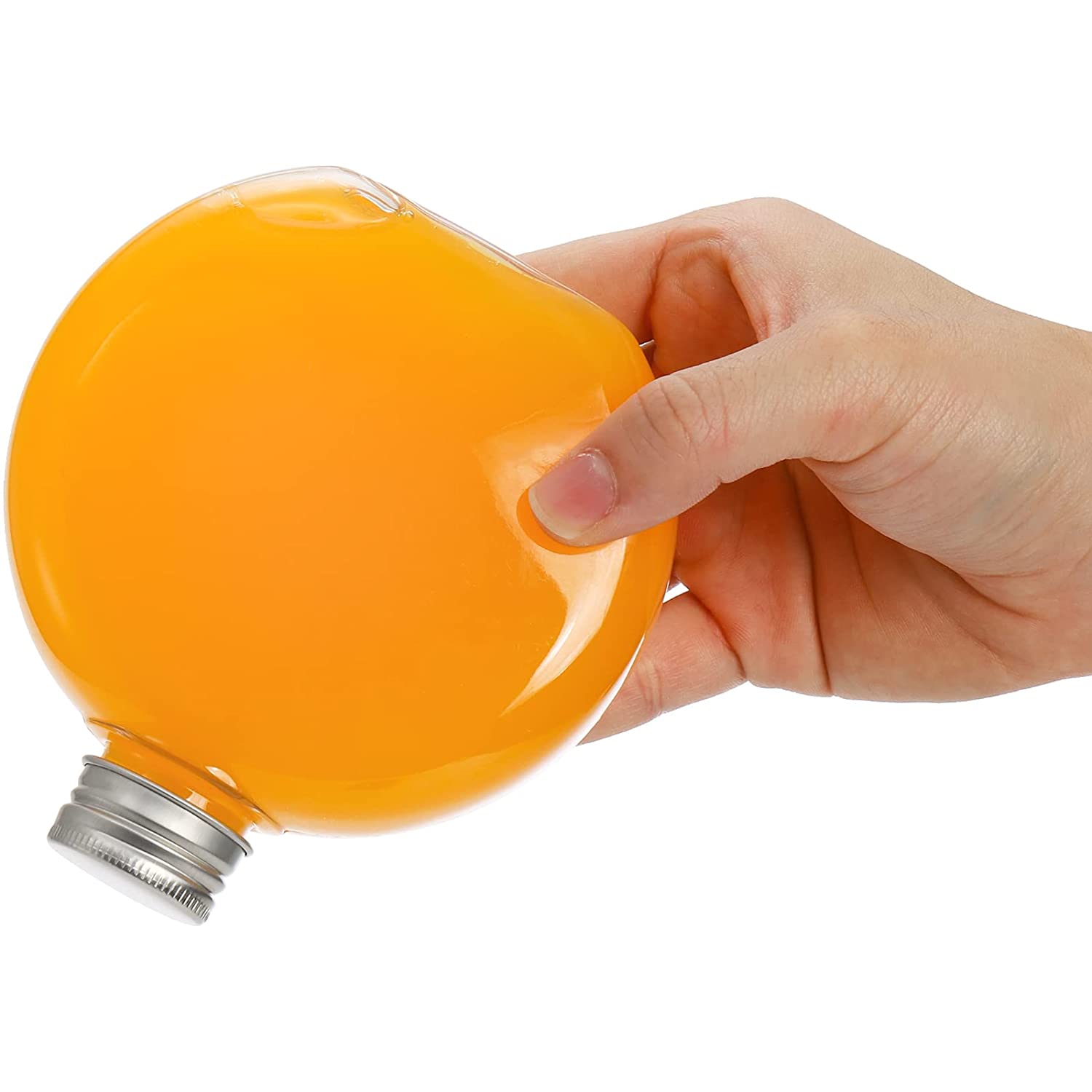 50ml 60ml bottle for alcohol drink small Plastic Beverage bottle for liquor wine vodka With tamper proof Caps