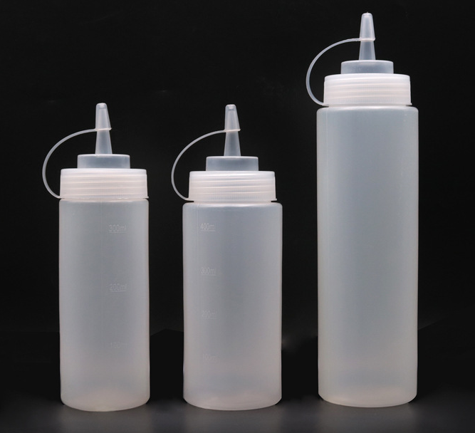 Sauce dropper squeeze bottle sauce bottles packaging 12 oz squeeze bottles 120ml 200ml 250ml 300ml 350ml 400ml 500ml 1000ml
