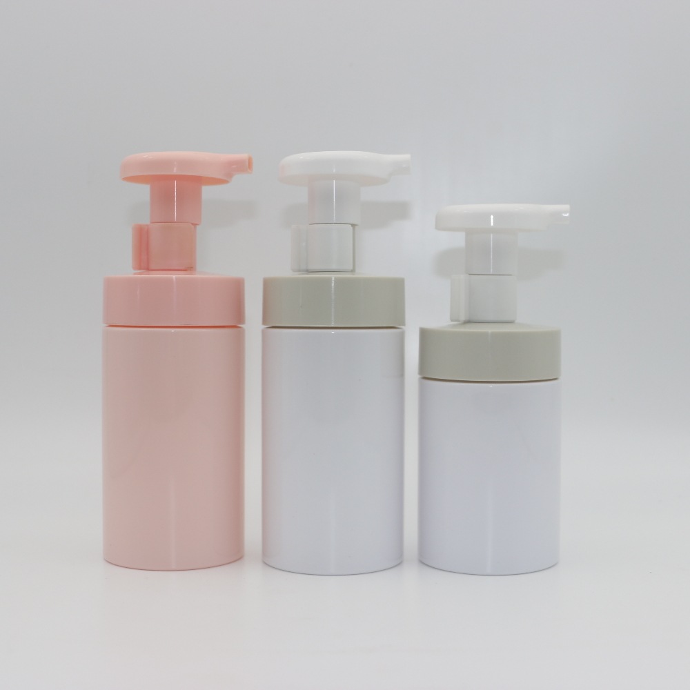 Foam Pump Cleaner Bottle 120ml 200ml 250ml 300ml Body Wash Customized Cosmetic Liquid Soap Dispenser Baby Wash Packaging Bottle